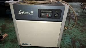 KOBELCO製 1.5KWスクリューコンプレ（AS2PD-6／2009年式）の画像