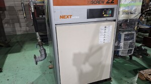 日立製 スクリューコンプレッサー（OSP-22M6ARN／2014年式）の画像