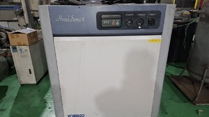 神戸製鋼所製 スクリューコンプレッサー（HM15ADⅡ-b／2000年式）の画像