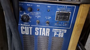 ナショナル製 エアープラズマ切断機（INVERTERP-60／1989年式）の画像