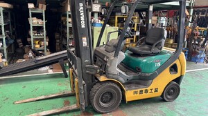 コマツ製 1.5tフォークリフト（FD15T-20／2006年式）の画像