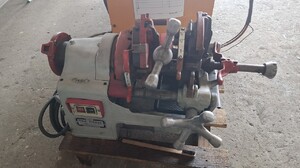 レッキス製 ネジ切り機（N40AⅢ）の画像