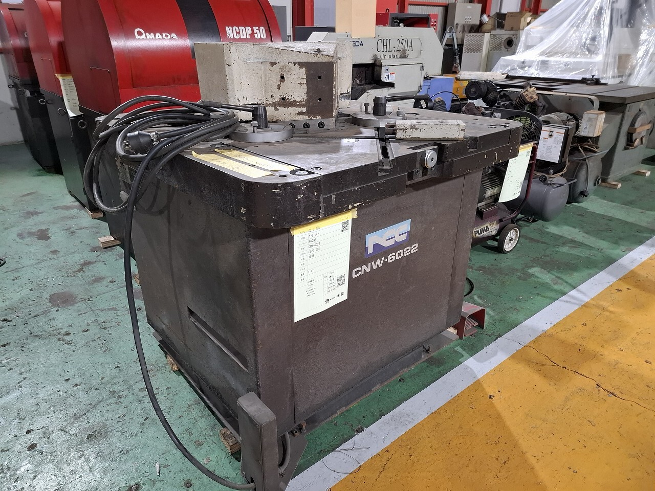 NCC製 コーナーシャー（CNW-6022／1998年式）の画像