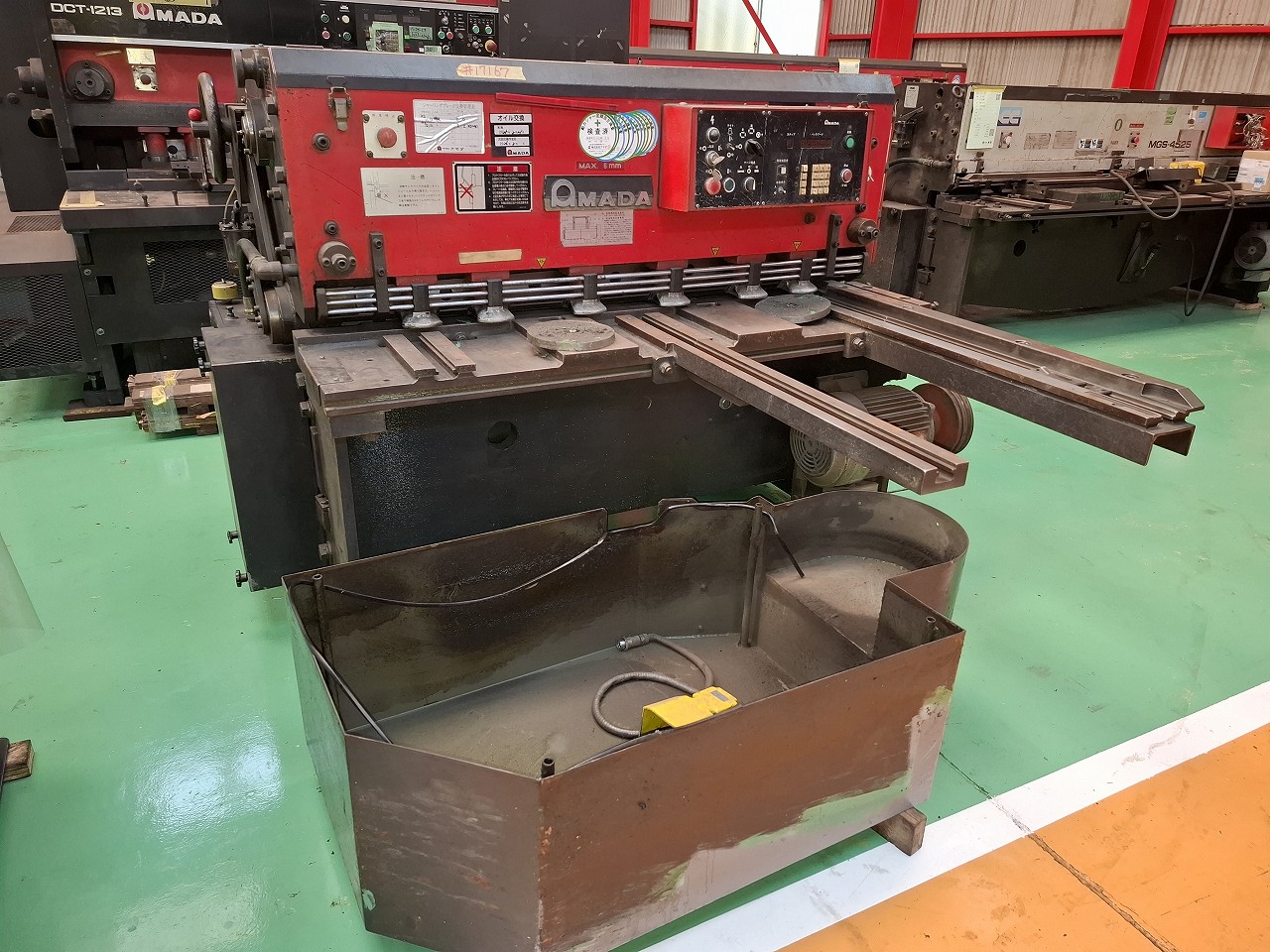 アマダ製 シャーリング（M1260／1990年式）の画像