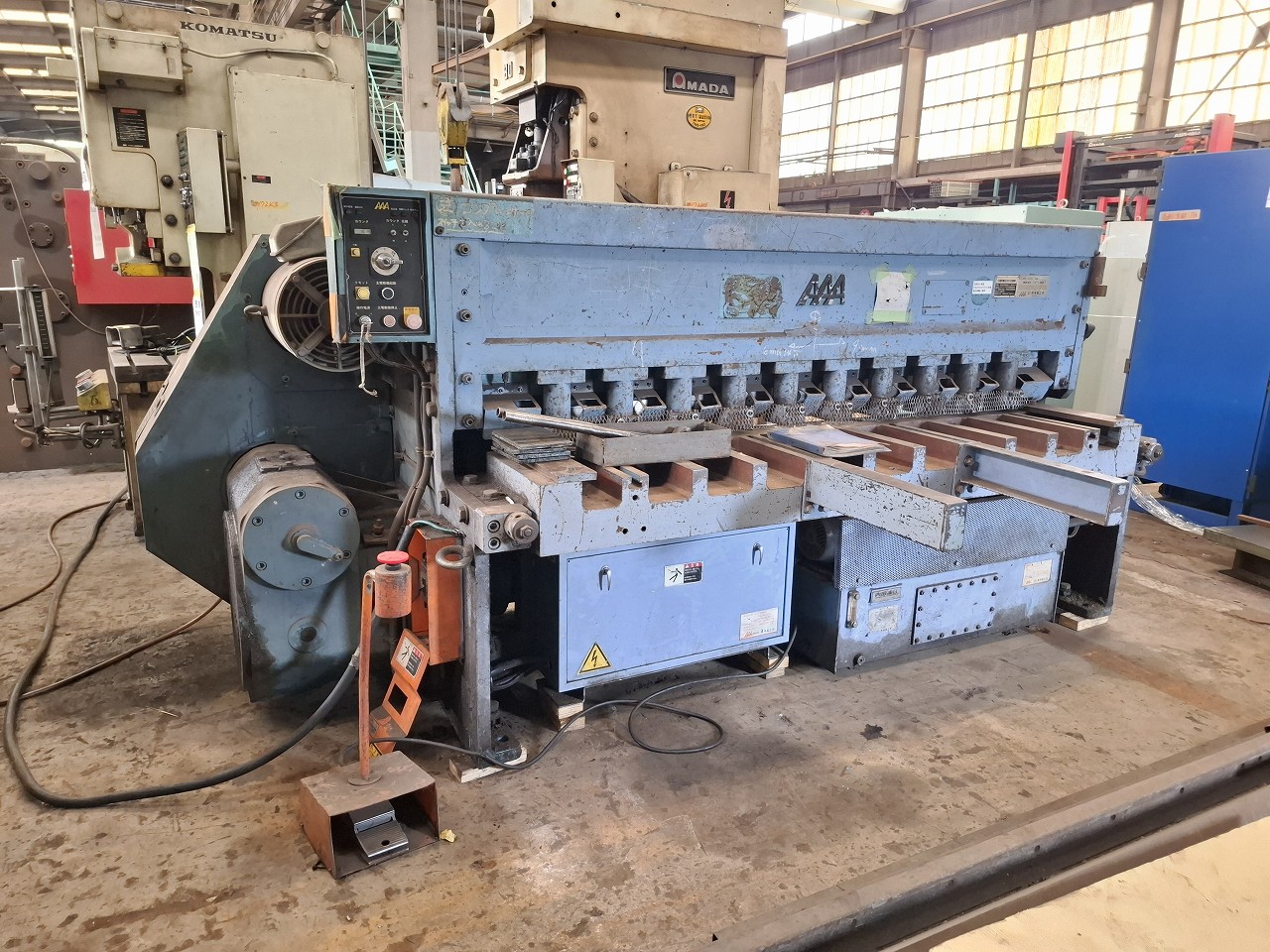 相澤鐵工所製 シャーリング（S1320／1995年式）の画像