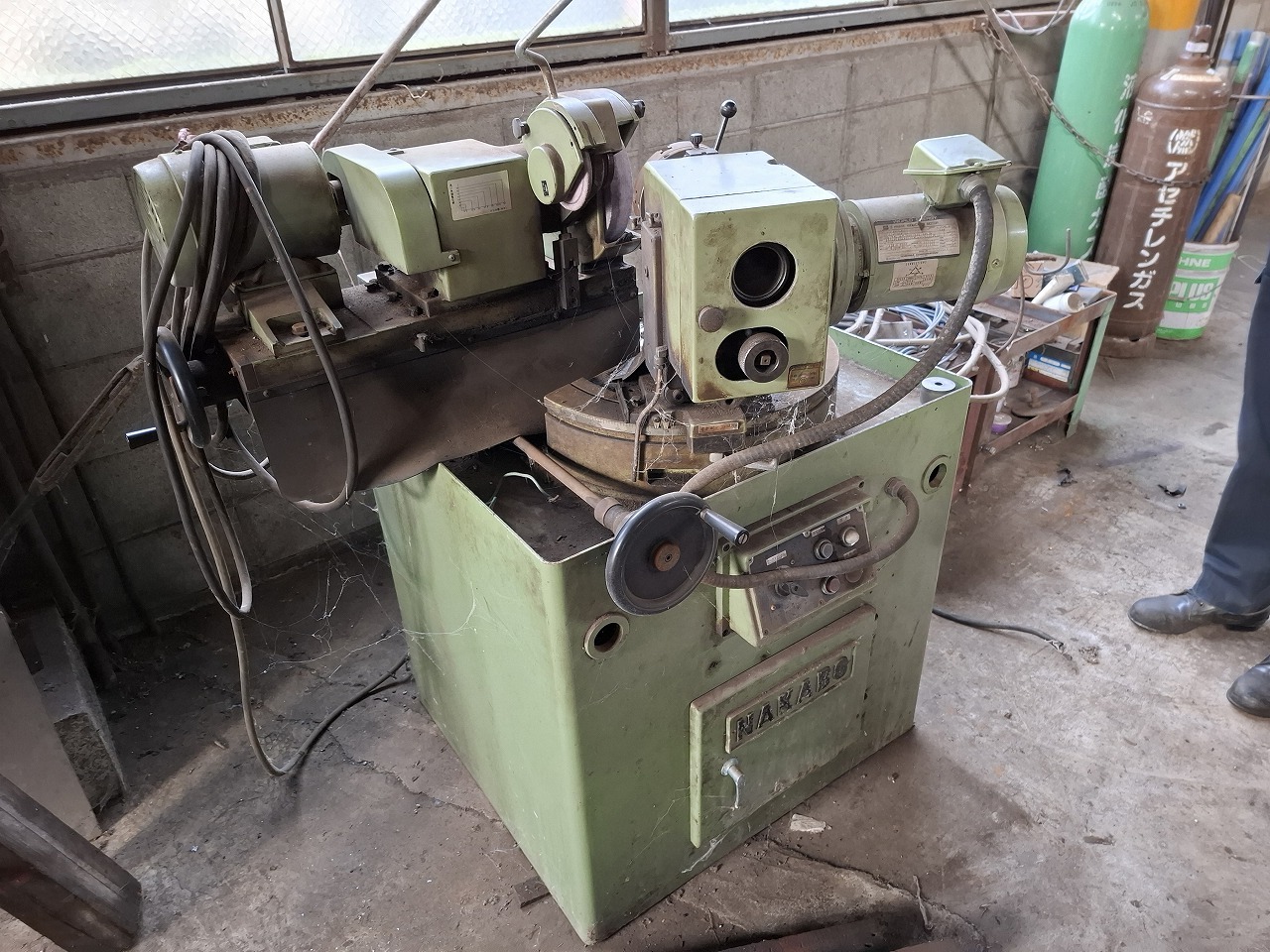 中防鋳造鐵工所製 ドリル研磨機（HSP-50／1992年式）の画像