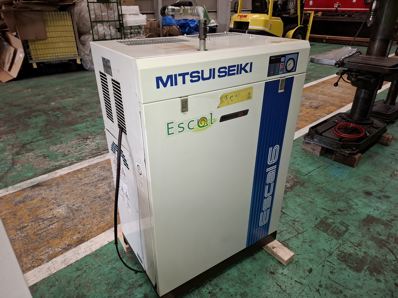 三井精機製 5.5kwスクロールコンプレッサー(ESCAL66A2-R/2015年式)の画像