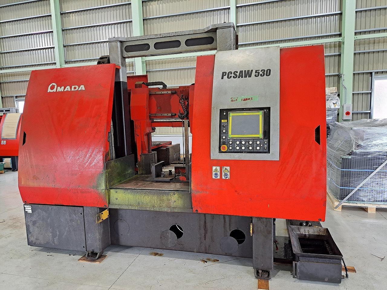 アマダ製 バンドソー（PCSAW-530／2013年式）の画像