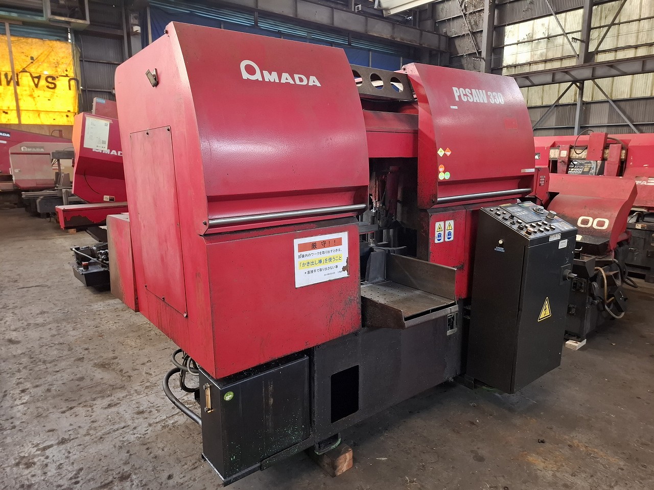 アマダ製 バンドソー（PCSAW330／2007年式）の画像