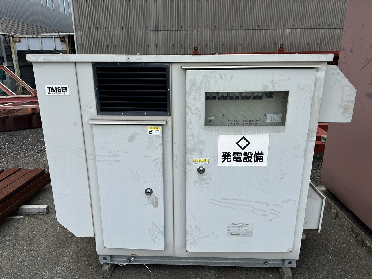 タイセイ電機製 非常用発電機（CFK-10S／2019年式）の画像
