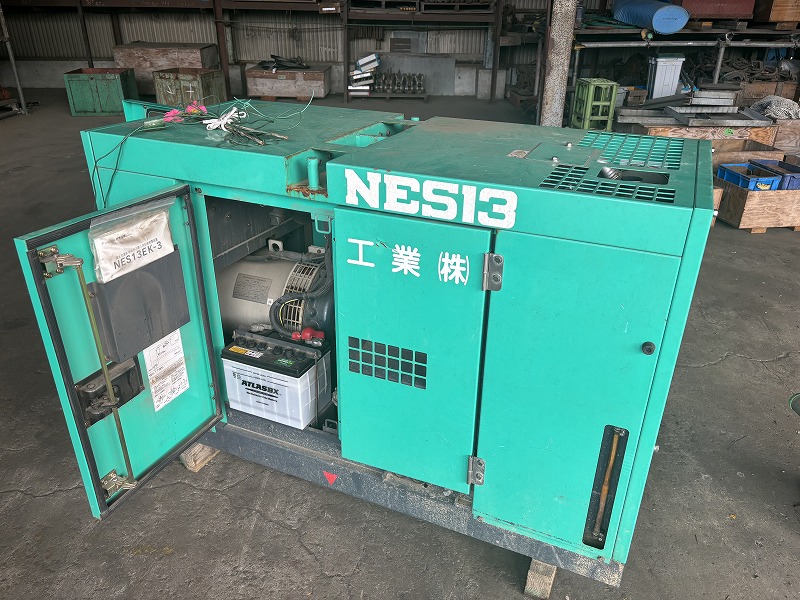 日本車両製 エンジン発電機（NES13EK-3）の画像