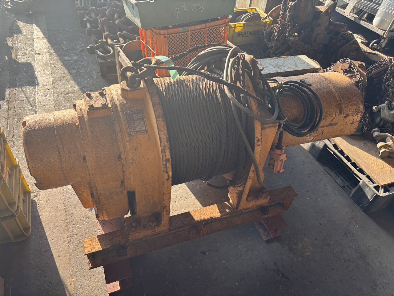 トーヨーコーケン製 ウインチ（MA-10／1989年式）の画像